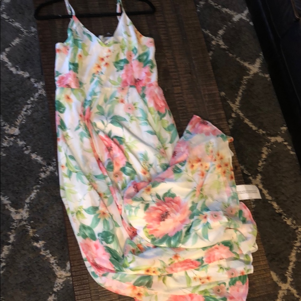 NWT long floral dress